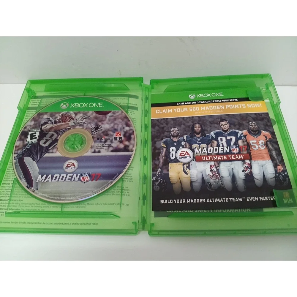 Microsoft Xbox One Madden NFL 17 by EA Sports Video Game